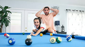 Step Siblings Have fun Pool and Whoever Wins Doesn't Have to Neat for A Month - Fuckanytime