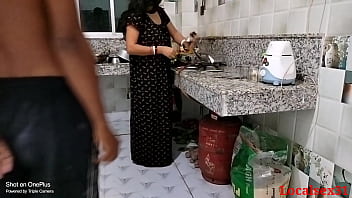 Dark-hued Sundress Wifey Hook-up With Kitchen ( Official Vid By Localsex31)