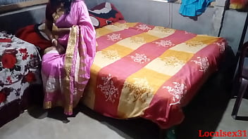 Desi Indian Pink Saree Scarcely And Deep Fuck(Official vid By Localsex31)