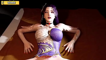 Anime porn 3 dimensional (ep83)- Deep purple queen get money-shot