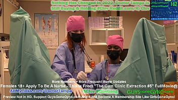 Man-cream Extraction #5 On Doc Tampa Whos Taken By PervNurses Stacy Shepard & Nurse Nub To \