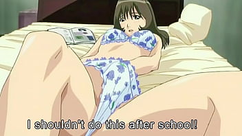 Teacher strokes after class - Manga porn