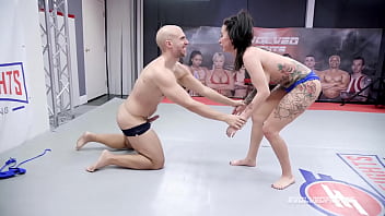 Dan Ferrari Keeps His Streak Alive, Facefucks and Drills Lily Lane Right On The Mat