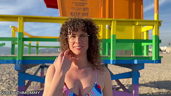 Jewish Mother Picks Up Random Stud for Fuck-fest at The Beach and Porked by Stranger in Swimsuit